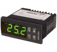 CAREL IR32A00000 Контроллер для климатической техники ir32, 2 входа для датчиков NTC, 4 выхода, питание 12/24 В, перем./пост., звуковой сигнал, ИК, монтаж в панель