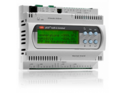 PCO1002BX0 Контроллер pCOXS с встроенным LCD дисплеем 4x22, с встроенным терминалом и 2-мя SSR, 1МБ флэш-память