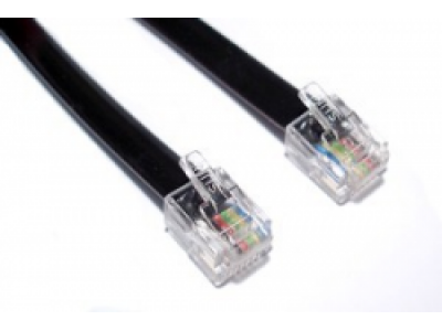 S90CONN002 Кабель 0,8м, для μC3, с телефонным разъемом