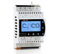CAREL P+P000NH1DEF0 Свободнопрограммируемый контроллер c.pCO MINI, DIN HIGH-END, LCD DISPLAY, USB, EXV, ETH, FB, CAN, NFC, панельный монтаж, со встроенным дисплеем