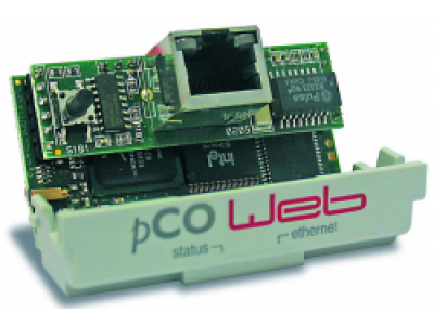 PCO10G0WB0 Коммуникационная карта PCOWeb, Ethernet serial card, BMS сетевая карта