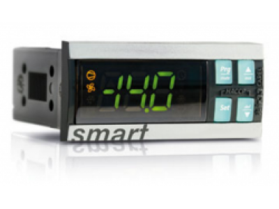 IR33F7HR0D Контроллер IR33+smart, питание 115-230В АС, 2 NTC/PTC, 2 цифровых входа, звуковой сигнал, 2 реле: компрессор, разморозка (8 A), German