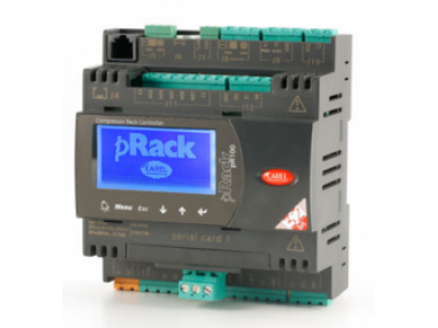 PRK100X3A0 Контроллер pRack Compact, для управления холодильной централью, со встроенным дисплеем pGD1, 2 SSR, набор разъемов
