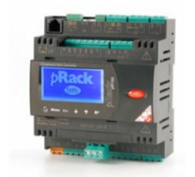 CAREL PRK1R1X3B0 Контроллер pRack-100 Compact для холодильных централей, управление компрессорами и конденсаторами, pGD1, RS485, 2 SSR, комплект разъемов
