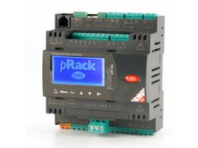 PRK1R1X3B0 Контроллер pRack-100 Compact для холодильных централей, управление компрессорами и конденсаторами, pGD1, RS485, 2 SSR, комплект разъемов